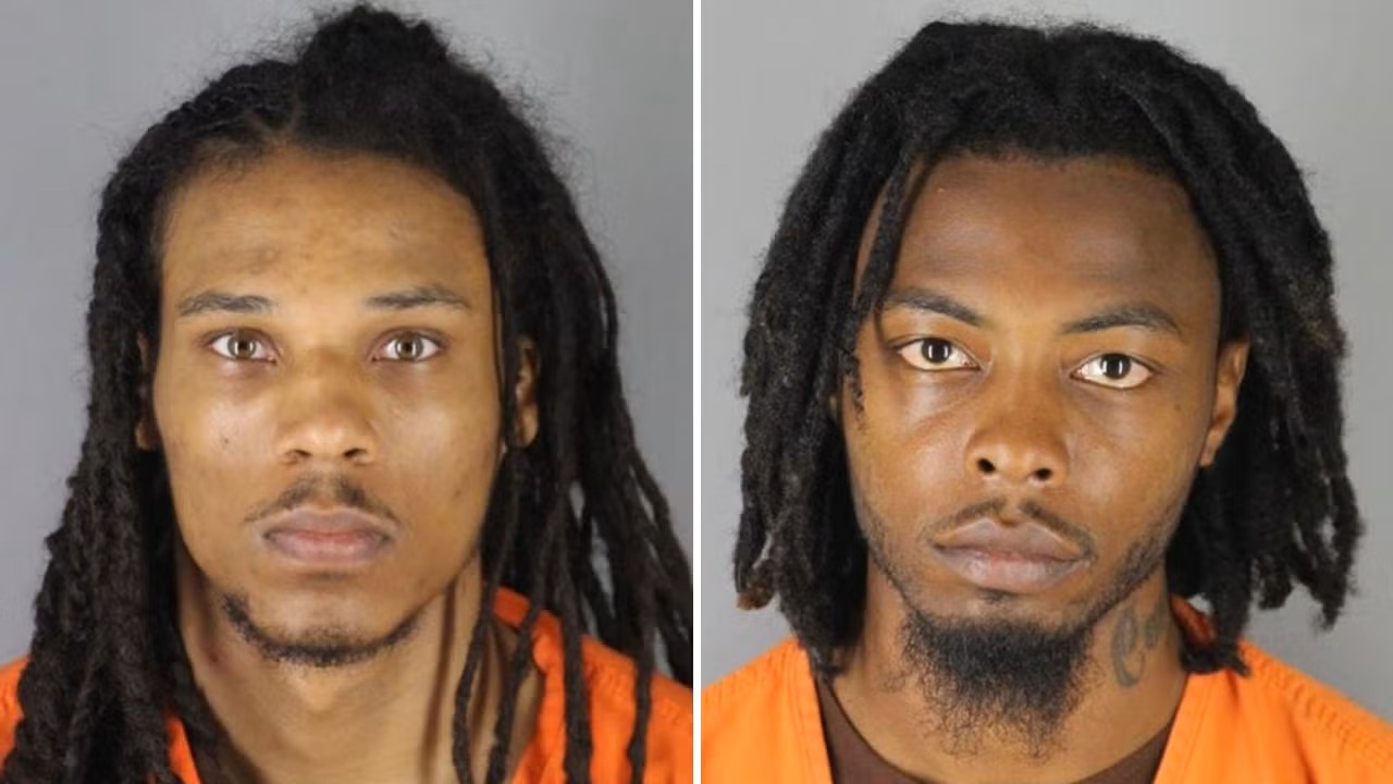 Dantrell Deon Johnson (left) and Gregory Dwayane Hamilton (Hennepin County Jail)